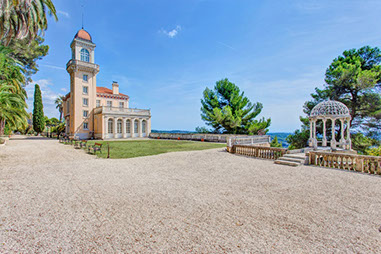 South of France chateau rental in Grasse