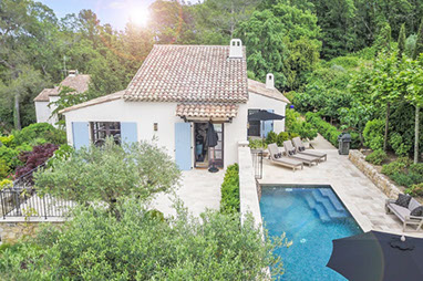 Valbonne Village luxury villa rental in the South of France with pool