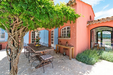 Ramatuelle luxury villa rental with private pool near beaches